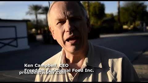 Agronomist Ken Campbell explains Vortex Structured Water