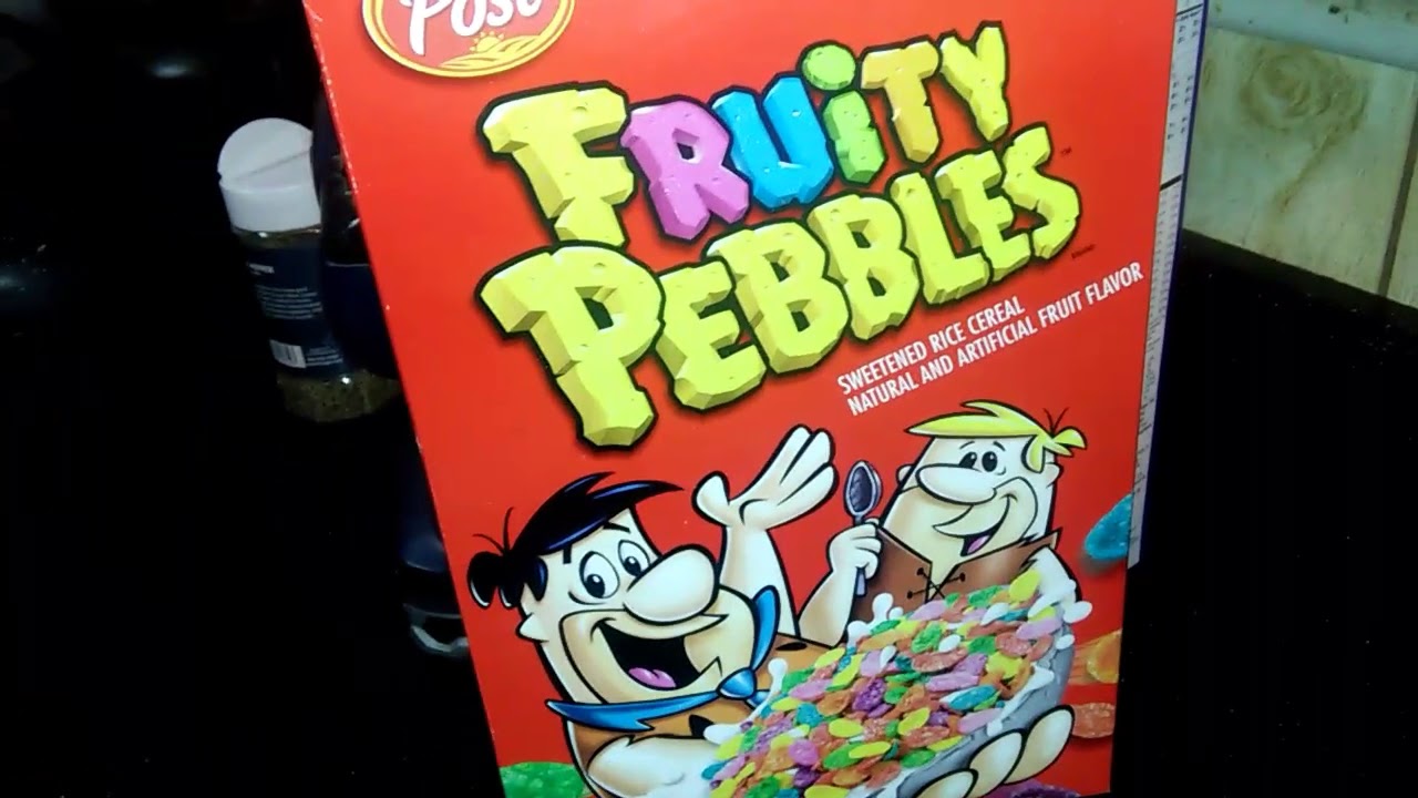 Froot Loops, Fruity Pebbles, and Frosted Cheerios YouTube