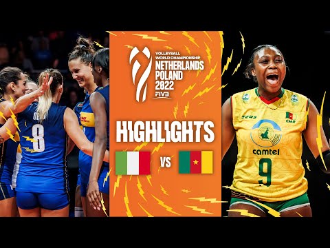 🇮🇹 ITA vs. 🇨🇲 CMR - Highlights  Phase 1 | Women's World Championships 2022