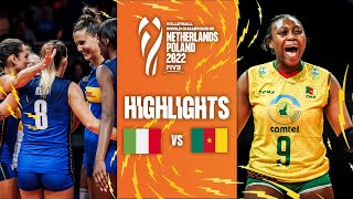 🇮🇹 ITA vs. 🇨🇲 CMR - Highlights  Phase 1 | FIVB Women's World Championship 2022