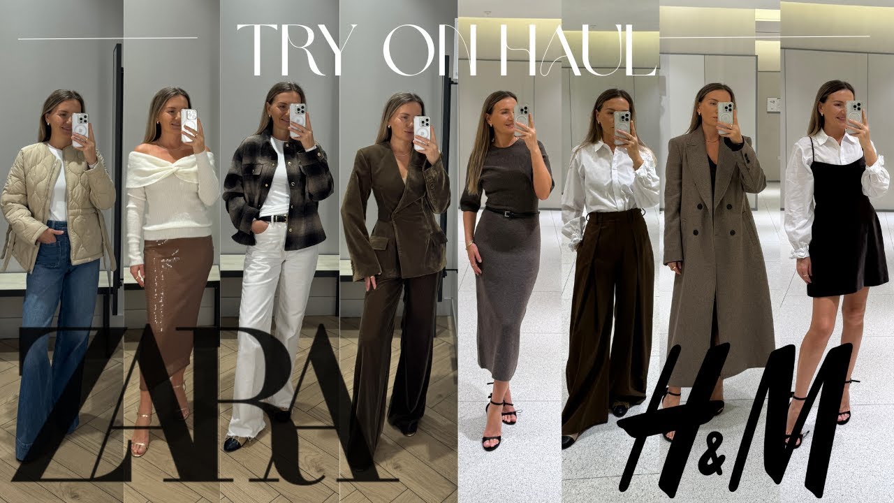 Новейшие ZARA и H&M ** Примерьте HAUL | **