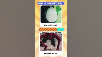 WOULD YOU RATHER : SuperPowers | Quiz Video | Quiz game Shorts | #shorts  #quiz