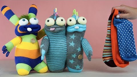 Sewing for beginners🌼 How to make socks dolls from free pattern🌼 Tips & tricks🌼 DIY Tutorial