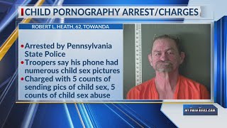 PSP: Towanda man arrested for having child sex abuse materials