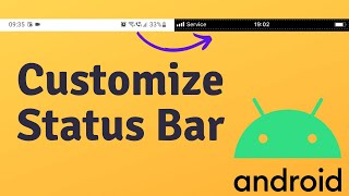 Android Status Bar Customization | Android Status Bar to iOS | Status Bar Color Change | Xpedians screenshot 4