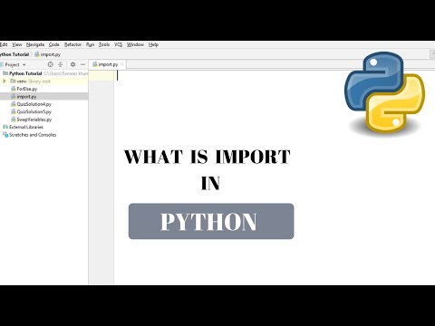 #30 Python Tutorial for Beginners | What is Import in Python