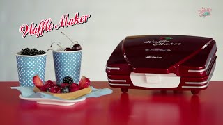 ARIETE Retro Waffle Maker - Fifties Store