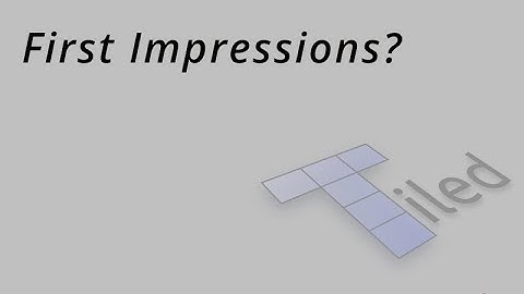 Tiled Map Editor - First Impressions