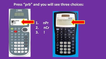 How to Use the TI 30XS or TI 30X IIS to Calculate Combinations and Permutations