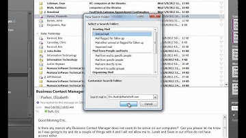 Aggregate Unread Mail in Outlook 2010