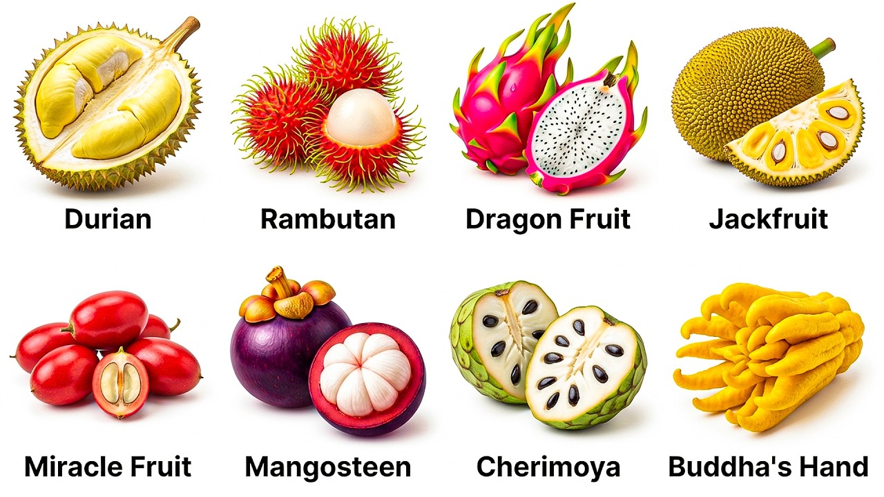 Every Exotic Fruits Explained