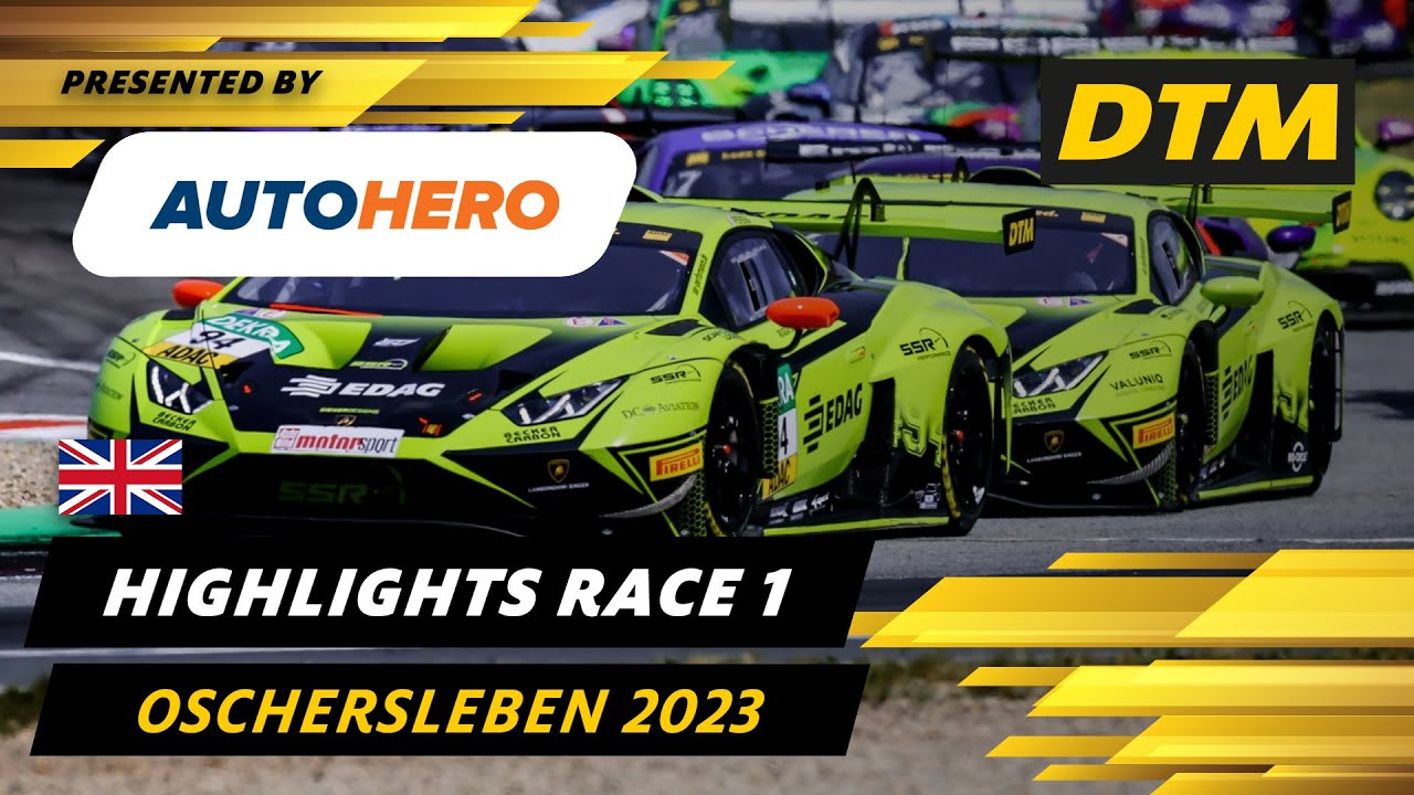 DTM 2023 Race 1 Highlights Oschersleben presented by Autohero: Maiden Lamborghini victory