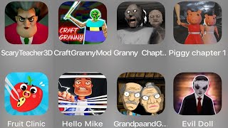 Scary Teacher 3D,Craft Granny Mod,Granny Chapter two,Piggy Chapter 1,Fruit Clinic,Hello Mke,Grandpa, screenshot 5