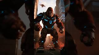 Epic Gorilla Transformation |  Steel Warrior #shorts #shortsfeed #shortvideo