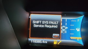 2013-2020 Ford Fusion Shift Sys Fault FIX