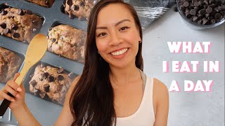 WHAT I EAT IN A DAY *warning: i don't eat cute