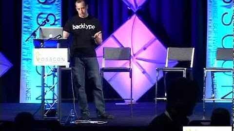 POSSCON 2011 - TECHNICAL TRACK - NATHAN MARZ - PART 1