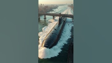 AI Submarine Hits NY Bridge – Collapse Begins