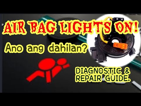 Video: Paano mo mai-reset ang isang ilaw ng airbag?