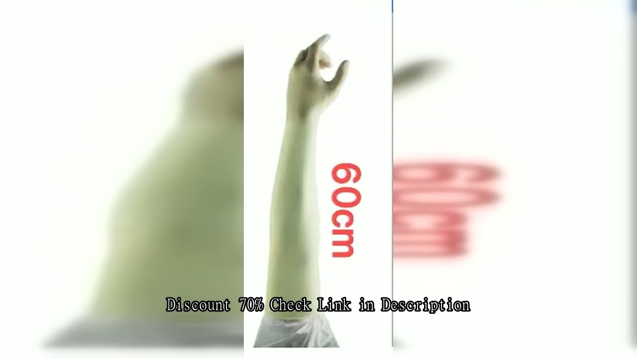 Ansell BioClean Maxima BLLS(1 pair) 24 inch Disposable Latex Cleanroom Glove ISO Level 4 & EU GMP A