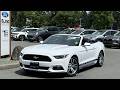 2015 Ford Mustang EcoBoost Premium + Drive Modes, Convertible Roof Review | Island Ford 26706B