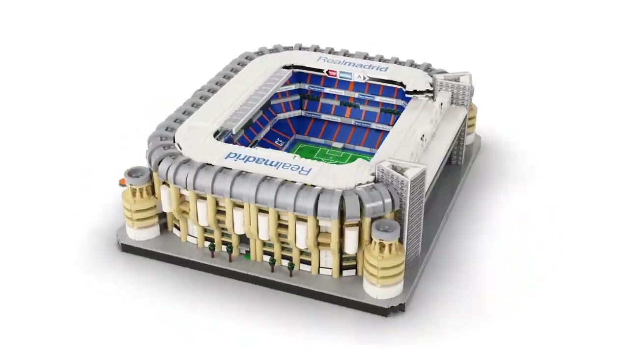 Real Madrid : le stade Santiago Bernabéu est disponible en LEGO !