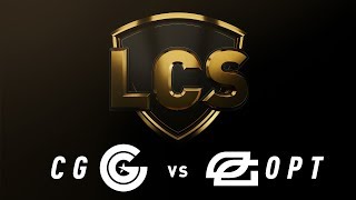 CG vs. OPT - Week 5 Day 2 | LCS Spring Split | Clutch Gaming vs. OpTic Gaming (2019)