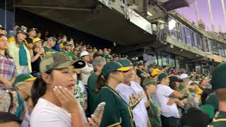 Oakland Athletics Bench Clearing 7/27/2019