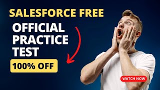 Supercharger your Salesforce journey with free official Salesforce  practice test Voucher