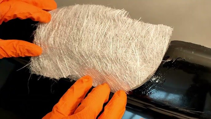 Feuilles de fibre de verre Mat fibre de verre pour résine carbone polyester  m² 1 fibre de verre kit résine laine de verre pour bateaux : :  Bricolage
