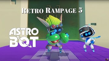 ASTRO BOT PS5: Retro Rampage 5 Bot Rescue. ASTRO BOT SpeedRun.