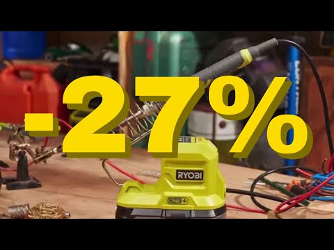 Успейте купить мобильный инструмент по скидке паяльник аккумуляторный RYOBI ONE+ R18SOI-0 5133004382