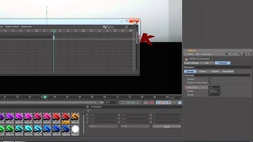 C4D Slowing Down Dynamics Tutorial