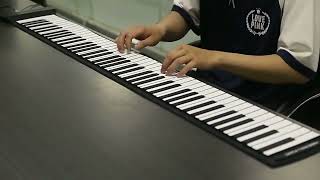 USB przenośny ABS z tworzywa sztucznego 88 klawiszy elastyczny rozwijane pianino elektroniczny screenshot 3