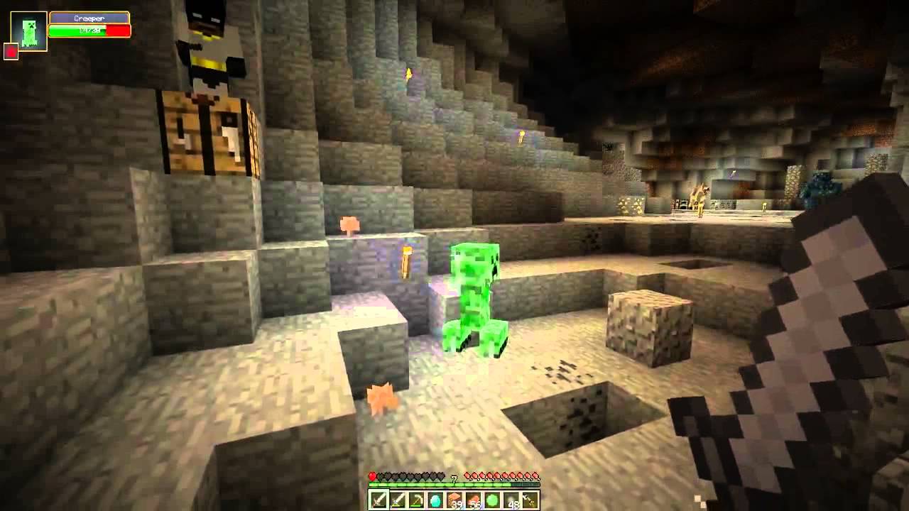 How To Make a Gun in Minecraft Modded VOLCANO ISLAND w  BajanCanadian and xRPMx13 #2