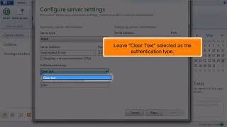 windows live mail: how to configure an imap email account