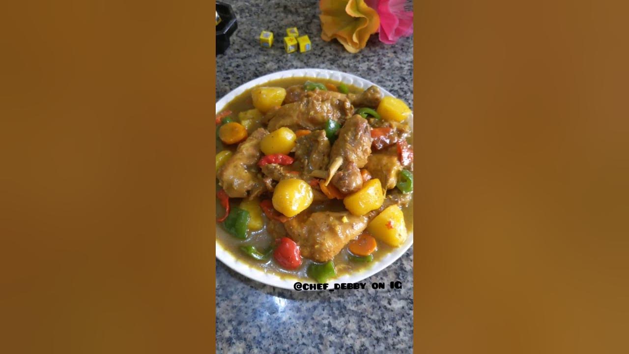 Easy chicken curry sauce with irish potatoes and coconut cream YouTube