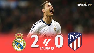 Real Madrid 2 X 0 Atlético De Madrid La Liga 1213 Resumen Y Es ᴴᴰ
