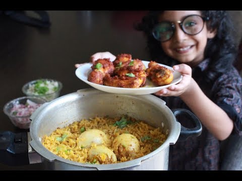 കുക്കറിൽ ഒരു മുട്ട കുസ്ക്ക / How To Make Egg Kuska Biryani In Pressure Cooker Ayesha’s Kitchen