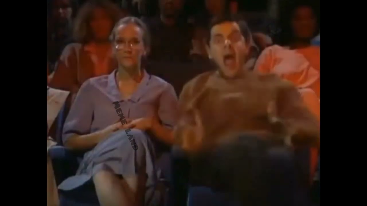 mr bean got scared meme templates || free to use no copyright