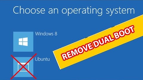 How to remove dual boot in windows 7 or windows 10