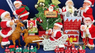 10 Minutes Satisfying With Unboxing Christmas Gift Santa Claus Play Set Review Toys Asmr