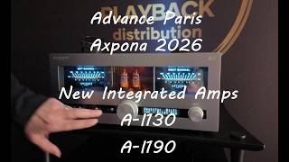 New Advance Paris Amps Axpona 2026 A-I130 and A-I190 Dual Mono Integrated Amplifiers New Advance Paris Amps Axpona 2026 A-I130 and A-I190 Dual Mono Integrated Amplifiers