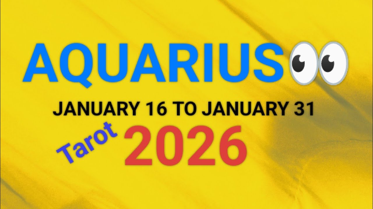 Mag thank you ka! sa perang darating Aquarius Jan 16 to 31 2026 🧿(tarot free reading)