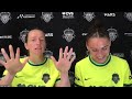 Trinity Rodman & Andi Sullivan Post-Match Press | Matchday 25 vs Chicago Stars FC | 09.20.26