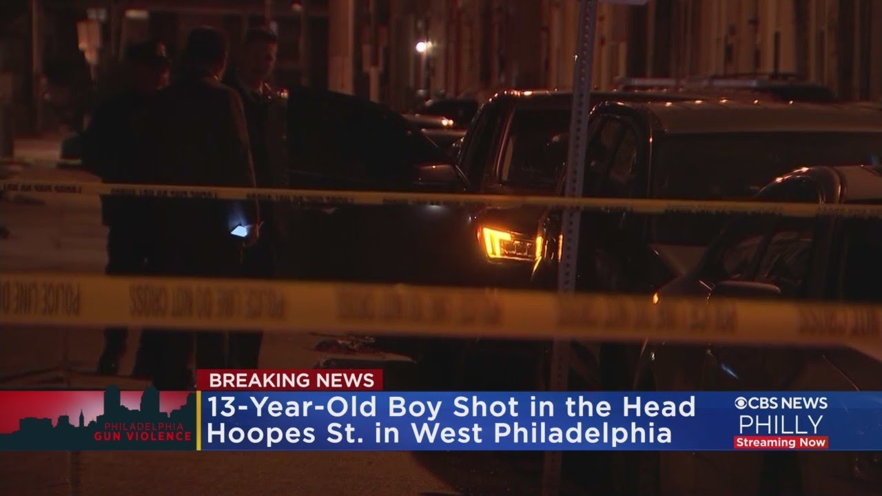 13-Year-Old Boy Shot In Head In West Philly - YouTube