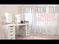 Beauty Room Tour / Makeup Collection / 10 Year YouTube Anniversary | Julie G