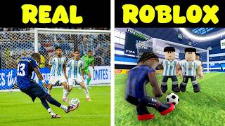 I Recreated the BEST WORLD CUP GOALS in ROBLOX! (FIFA Super Soccer)