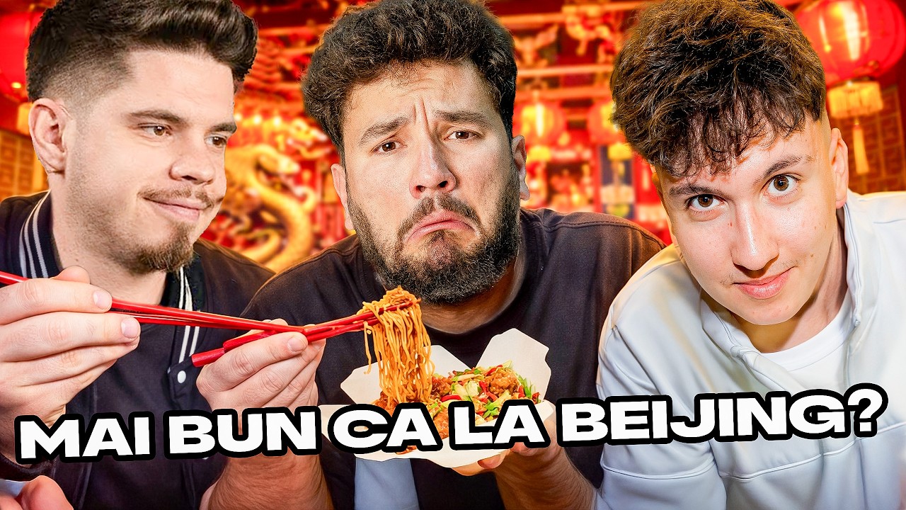 TESTEZ CEL MAI BUN RESTAURANT CHINEZESC CU COSTI MAX SI ANDREI TIBERIU