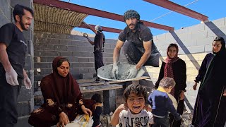 Download Lagu A Joyful Family Day with Ali and Zahra's Family: Cooking Local Dishes \u0026 Building a New Home Project MP3